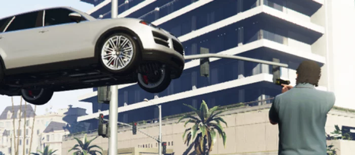 В GTA 5 теперь можно подурачиться с гравипушкой