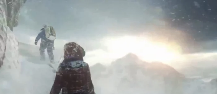 E3 2015: В дебютном видео игрового процесса Rise of the Tomb Raider Лара путешествует заснеженными горами