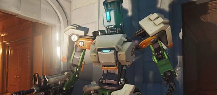 Геймплейный ролик Overwatch посвящен роботу Бастиону