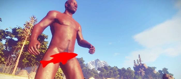 Размер пенисов персонажей Rust будет привязываться к SteamID