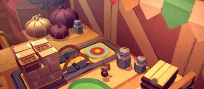 Появилось 15 минут игрового процесса Tearaway Unfolded