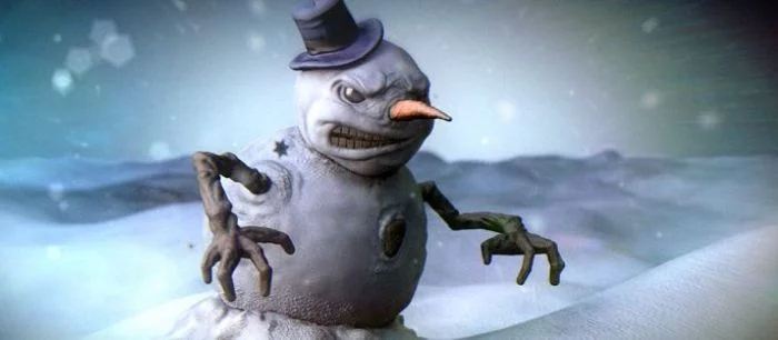 7 самых страшных игровых снеговиков