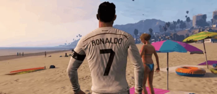 Криштиано Роналду попал в Grand Theft Auto 5