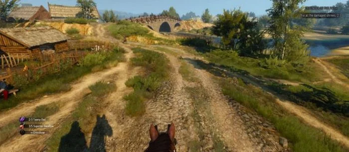 Моддеры добавили режим от первого лица в The Witcher 3: Wild Hunt