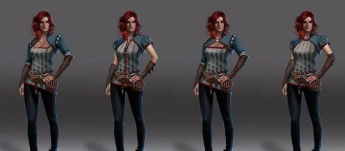 На свежих концепт-артах Witcher 3 можно лицезреть ранние дизайны Цири, Йеннифэр, Эредина