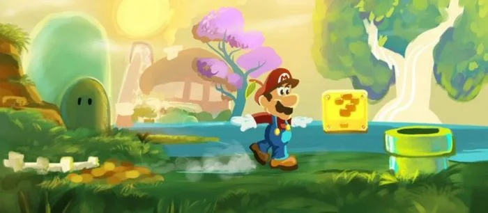 Создатель Rayman сделал уровень в Super Mario Maker