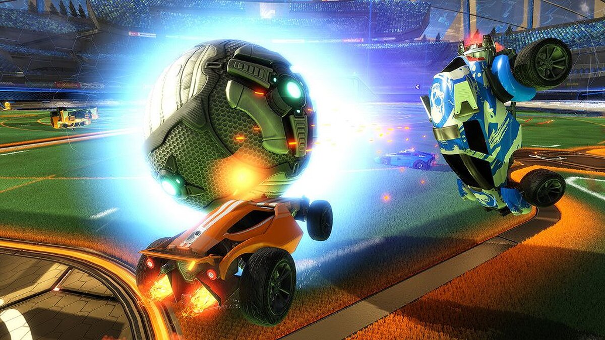 Обзор Rocket League — футбольный экшен на автомобилях