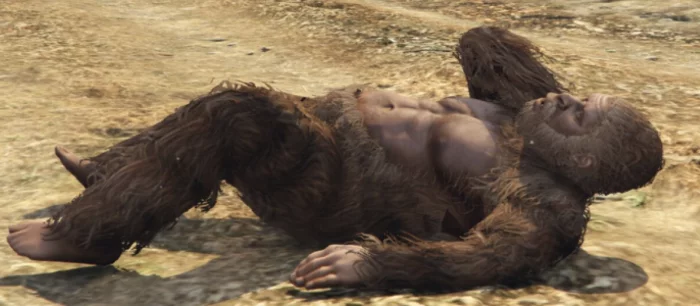 С новым обновлением в GTA 5 можно поиграть за Бигфута