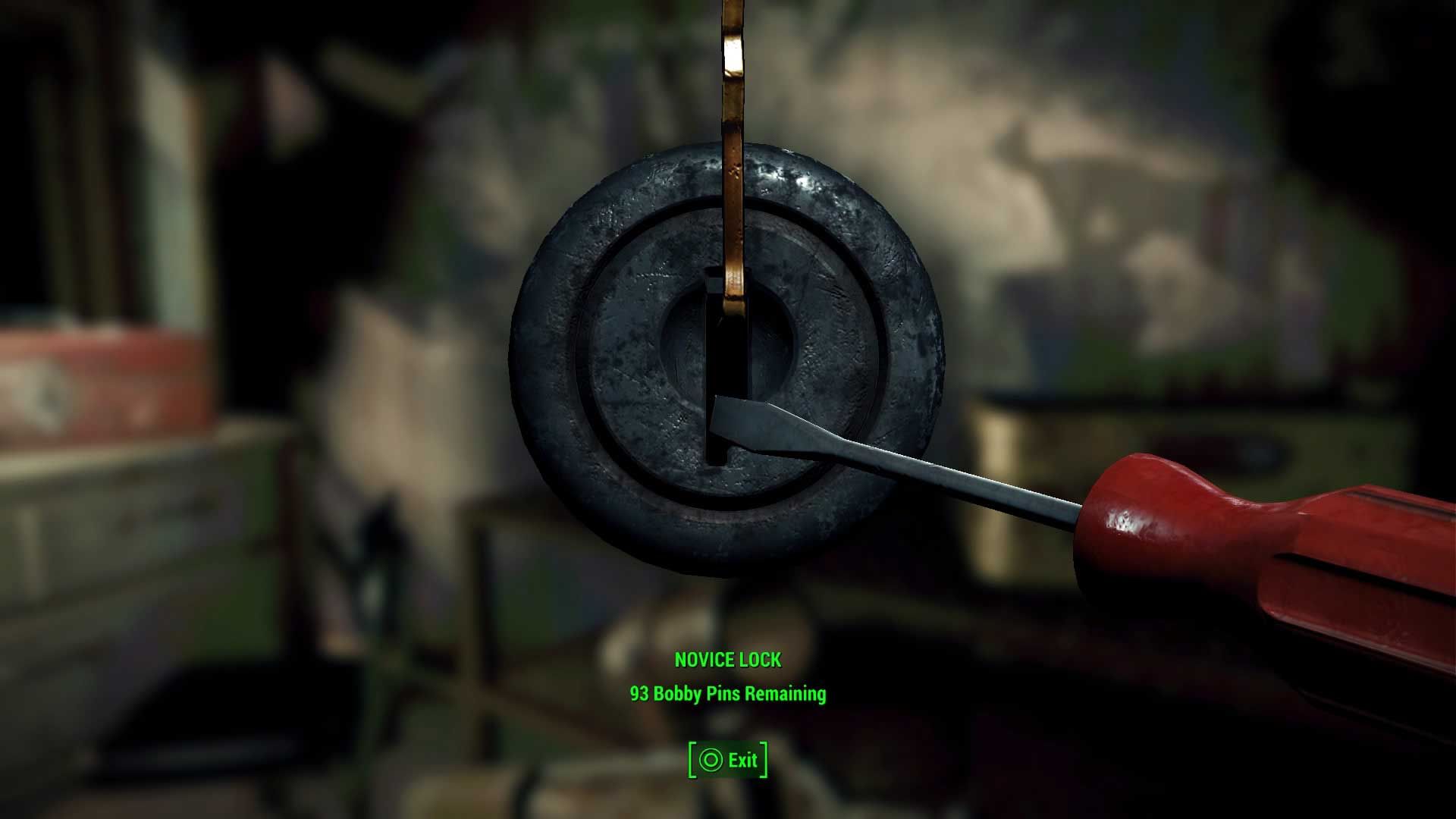 Fallout 4 при взломе не видно шпильку фото 5