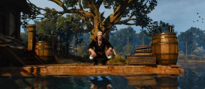 Геральт сядет на корты с новым модом для Witcher 3: Wild Hunt