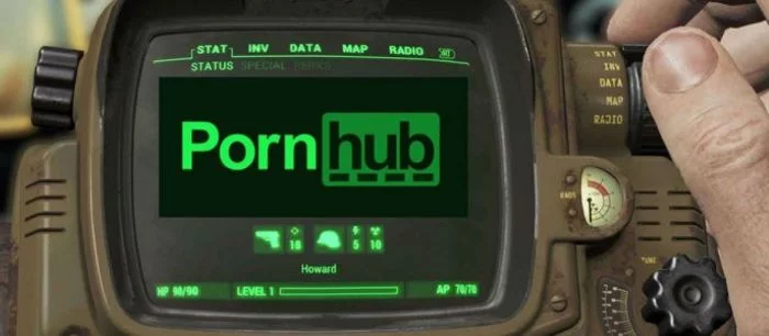 Pornhub потерял аудиторию из-за Fallout 4