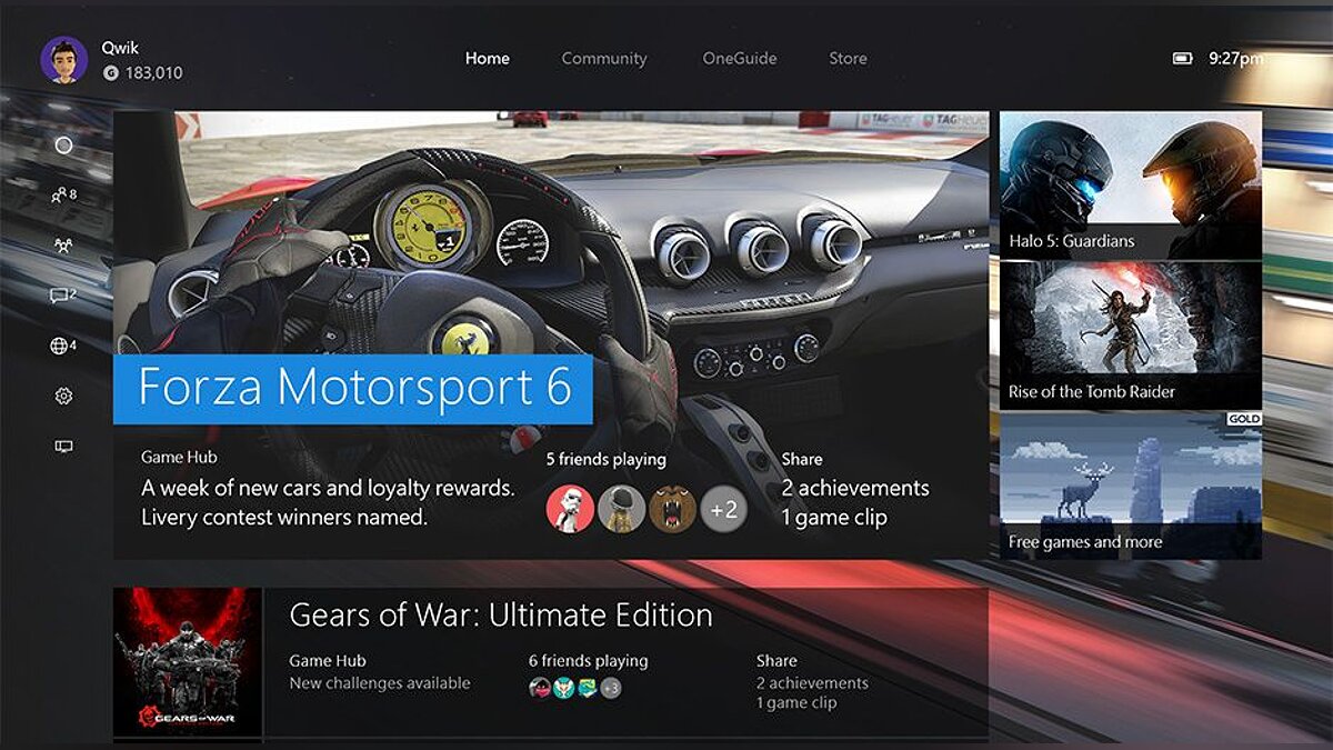 Интерфейс Xbox One ушел в прошлое после обновления New Xbox One Experience