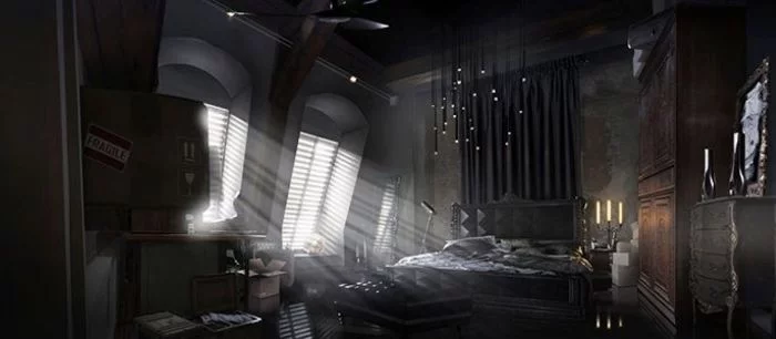 Квартира Адама Дженсена в Deus Ex: Mankind Divided похожа на пристанище Дракулы