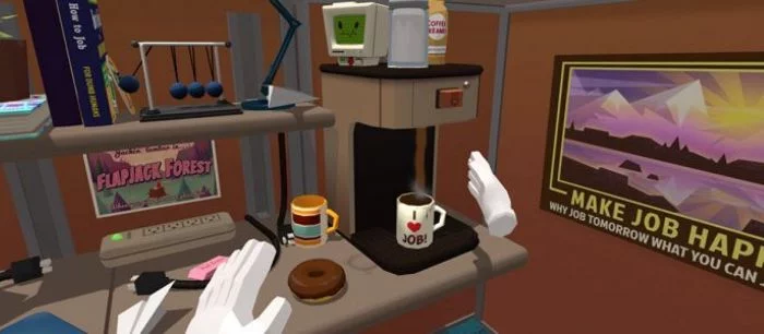 PSX 2015: владельцы PSVR опробуют симулятор работы