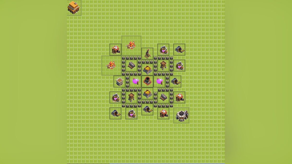 Гайд Clash of Clans: расстановка на базе TX 3, TX 4, TX 5, TX 6, TX 7, TX  8, TX 9, TX 10 и TX 11