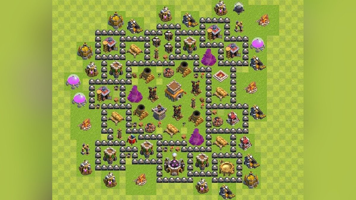 Гайд Clash of Clans: расстановка на базе TX 3, TX 4, TX 5, TX 6, TX 7, TX  8, TX 9, TX 10 и TX 11