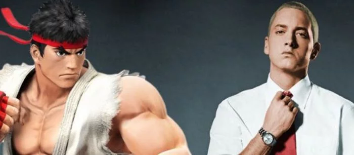 Eminem встретил Street Fighter в специальном микстейпе