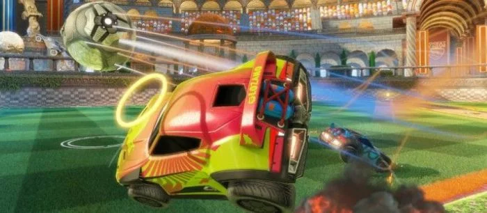 Игроку удалось изучить мир Rocket League