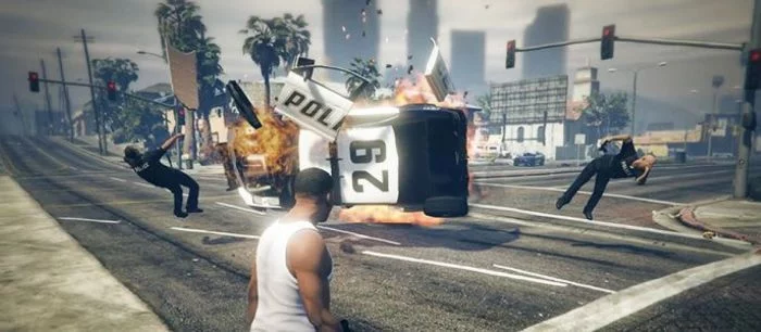 GTA 5 превратили в Quantum Break