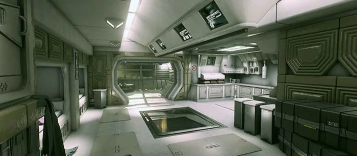 Карта Alien: Isolation воссоздана на Unreal Engine 4