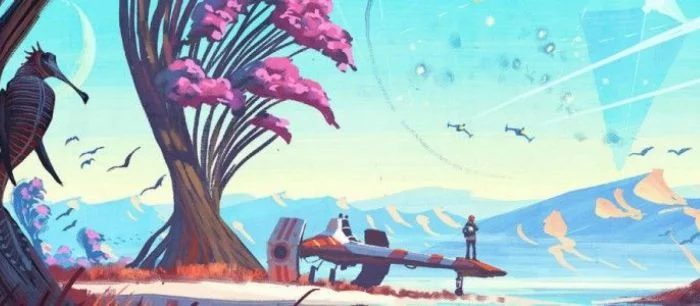Опубликовано геймплейное видео No Man's Sky — красивое выживание в космосе
