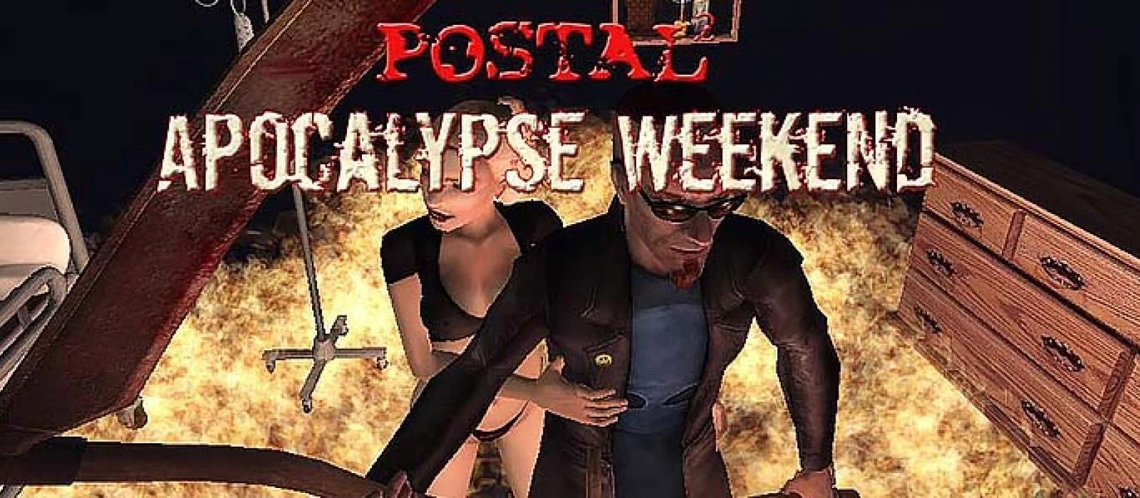 Уикенд 2. Игра постал апокалипсис. Postal 2 Apocalypse weekend обложка.