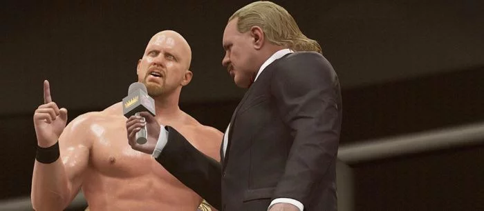 Три звезды реслинга разместились на портрете к игре WWE 2K17