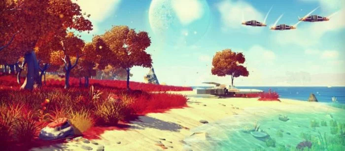 Опубликовано видео о битвах в No Man's Sky