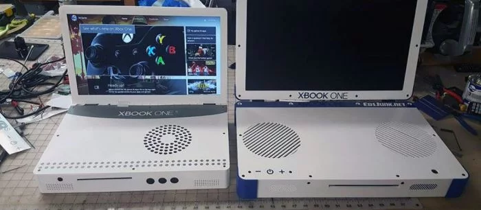 Xbox One S превратили в ноутбук