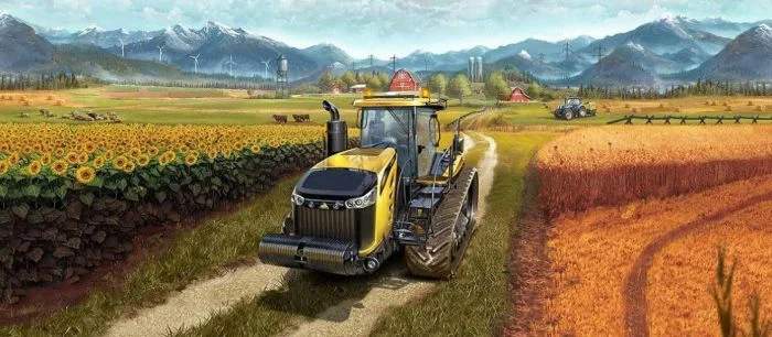 В новом трейлере Farming Simulator 17 показали коровок и розовых поросят