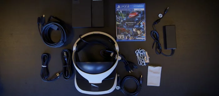 Видео с распаковкой PlayStation VR