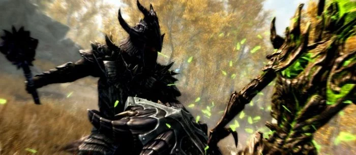 16-минутный созерцательный геймплей Skyrim Special Edition