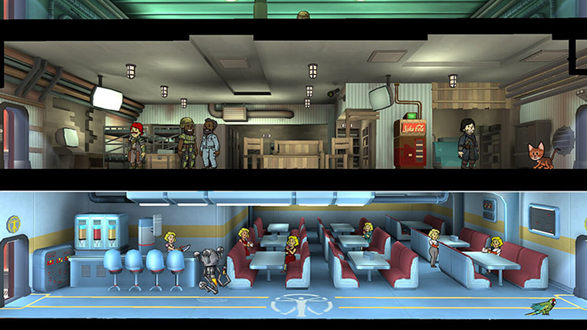 Апдейт для Fallout Shelter ввел новые темы комнат