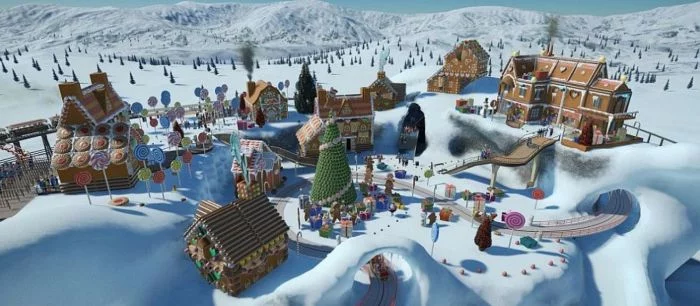Planet Coaster получила «Зимнее обновление»