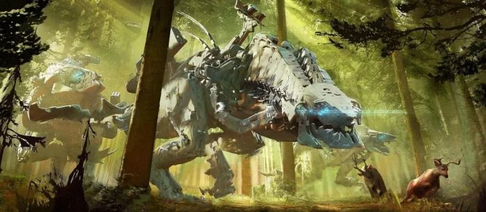 Авторы Horizon Zero Dawn представили детальные трейлеры новых роботов