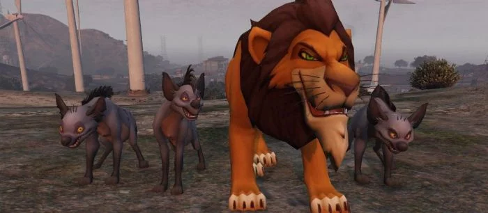 Герои «Короля Льва» появились в GTA 5