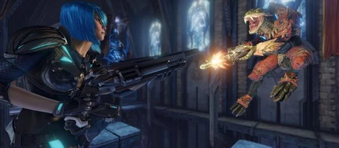 Новый трейлер Quake Champions познакомил нас с героем Nyx