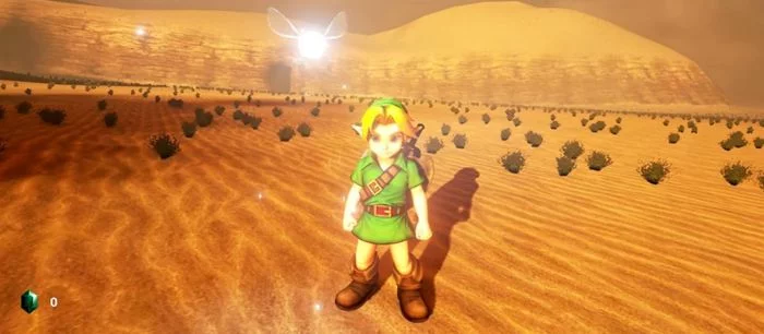 The Legend of Zelda: Ocarina of Time сравнили с ремейком на Unreal Engine 4