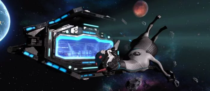 Трейлер Goat Simulator: Waste of Space предложил сделать Галактику великой снова