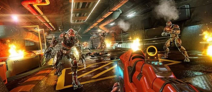 Авторы мобильного шутера Shadowgun Legends показали противника The Dread в действии
