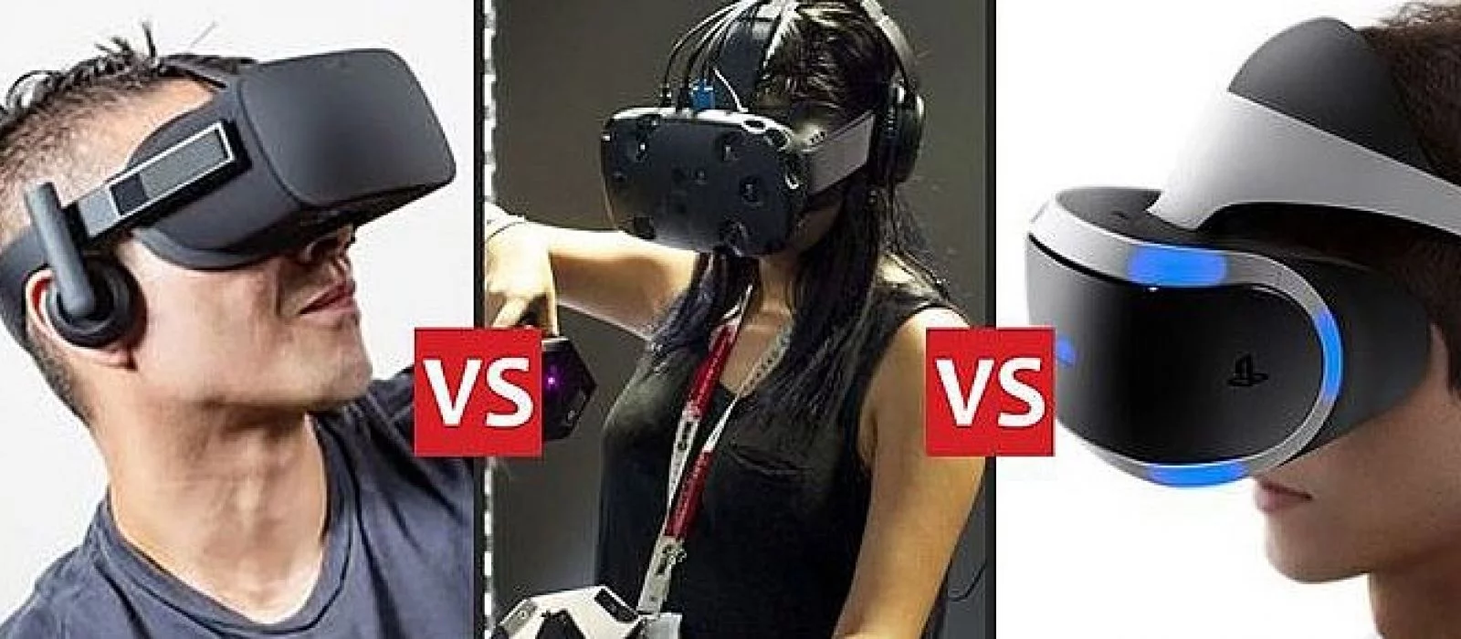 Обзор и сравнение шлемов виртуальной реальности. Битва титанов — HTC Vive vs. Oculus Rift vs. PlayStation VR