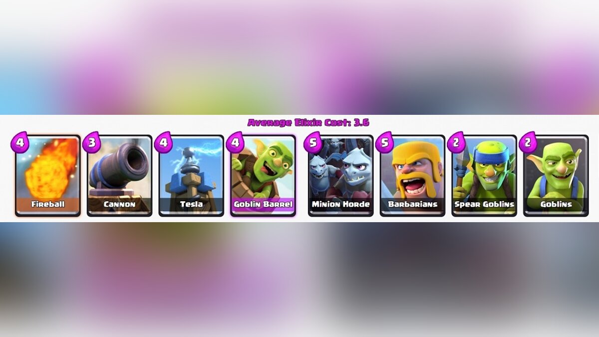 Clash Royale: колоды — арена 4