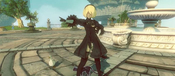 В Gravity Rush 2 появится костюм 2B из NieR Automata