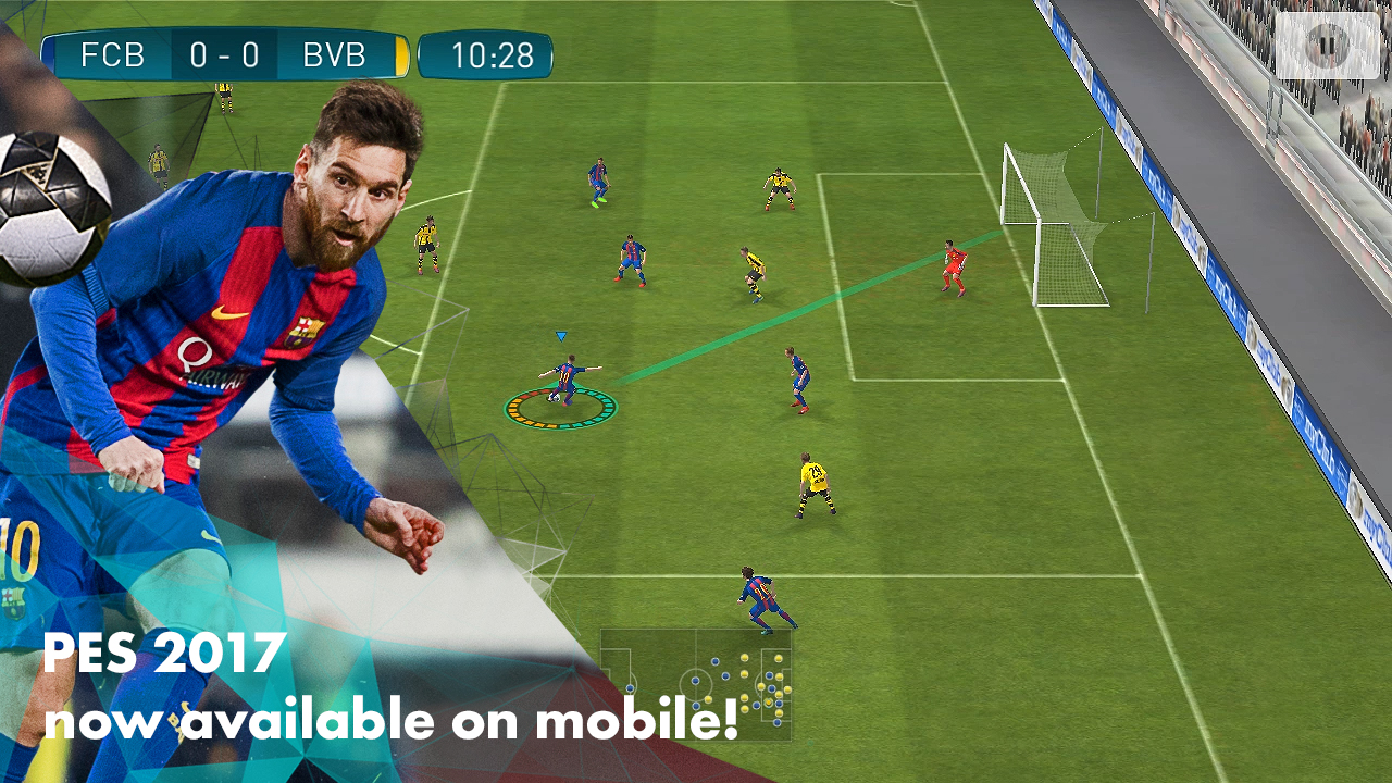 PES 2017 выйдет на iOS и Android в течение месяца и будет содержать весь  контент консольных версий