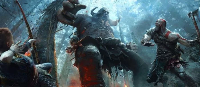 Представлен огромный постер God of War к E3 2017