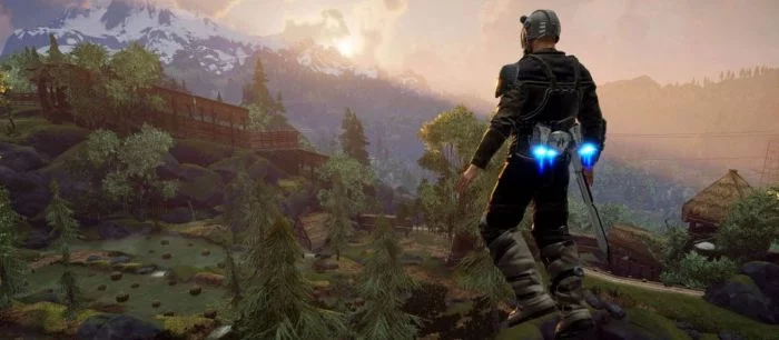 В новом геймплейном видео Elex показаны реактивные ранцы и богатый арсенал оружия