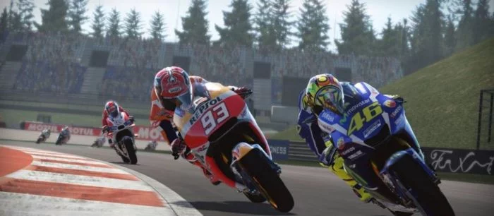 MotoGP 17 стала доступна, также появился новый трейлер игры