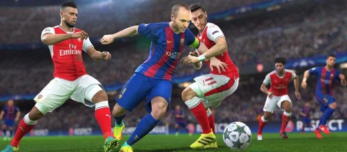 Опубликовано сравнение графики PES 2018 и PES 2017