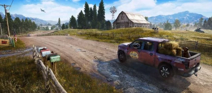 Gamescom 2017: В новом геймплейном видеоролике Far Cry 5 показали езду на тракторе