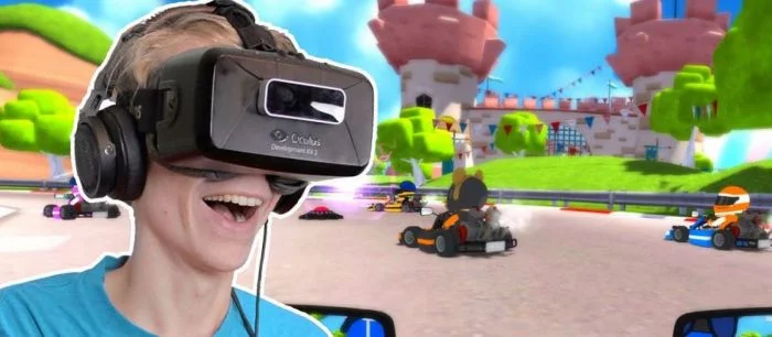 Геймплей Mario Kart VR с полным погружением: пристегните свои ремни